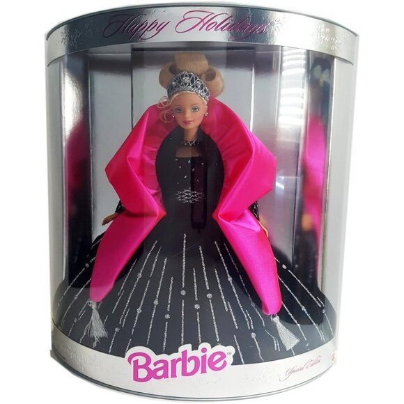 Happy Holidays Barbie 1998 Special Edition Collector Doll In Box Mattel - Picture 1 of 2